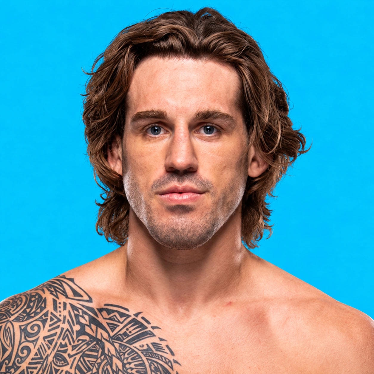 Brendan Allen headshot against a bright blue background