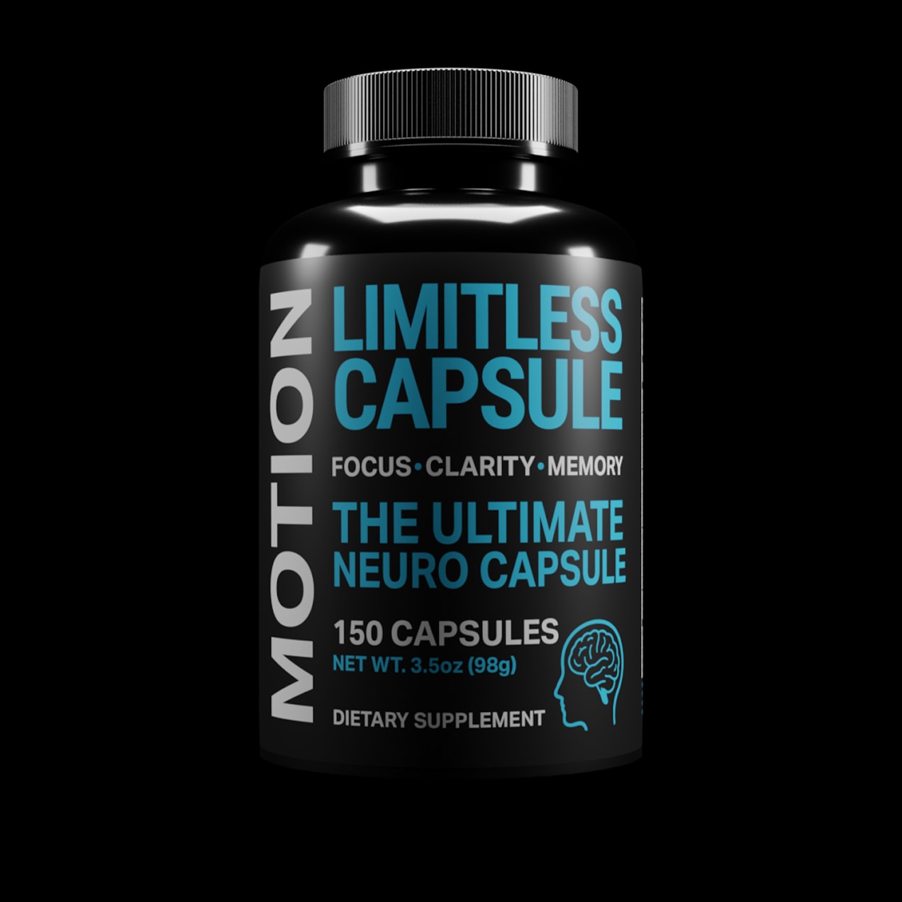 MOTION Limitless Performance Capsules bottle, 150 capsules