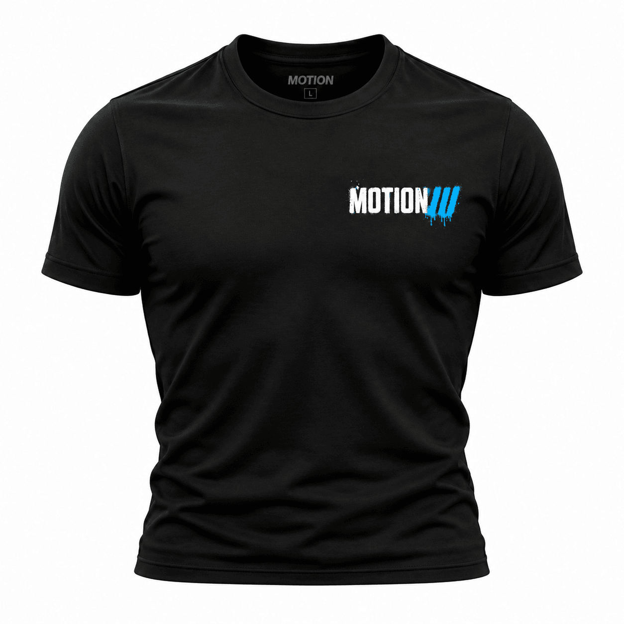 MOTION Always Forward Shield Tee, photo 1: Always Forward shield tee front on white