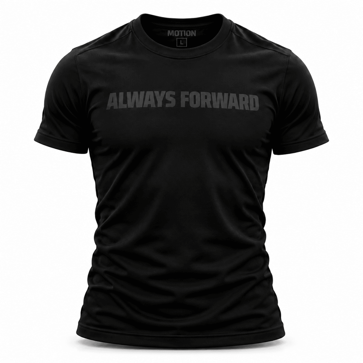 MOTION Blackout Always Forward Tee, photo 1: Blackout Always Forward tee front on white