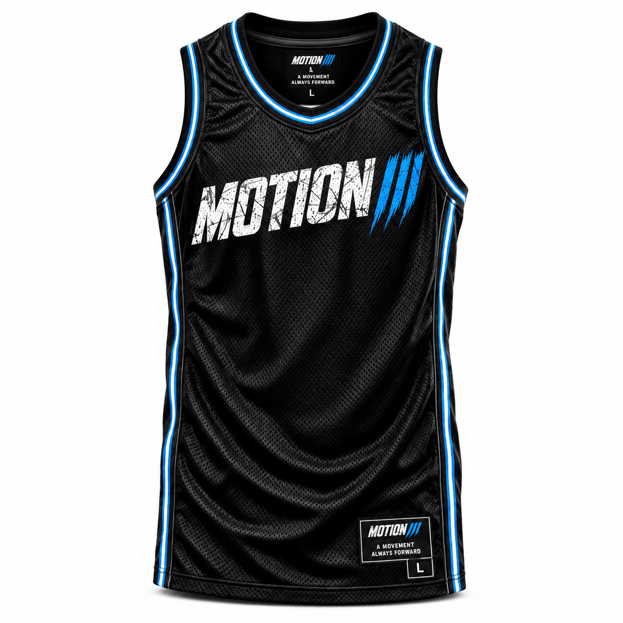 MOTION Number 3 Jersey, photo 1: MOTION number 3 jersey front on white